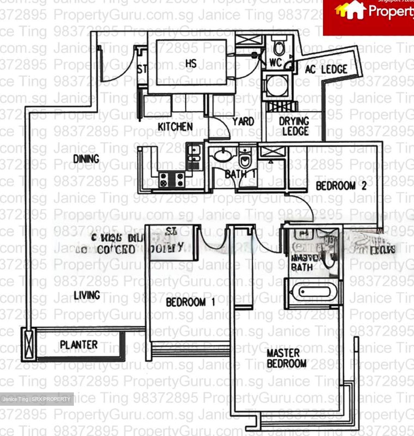 Riviera Residences (D16), Condominium #461773111